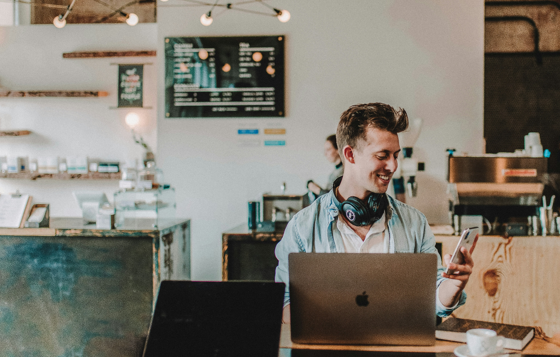 Un entrepreneur qui construit son profil